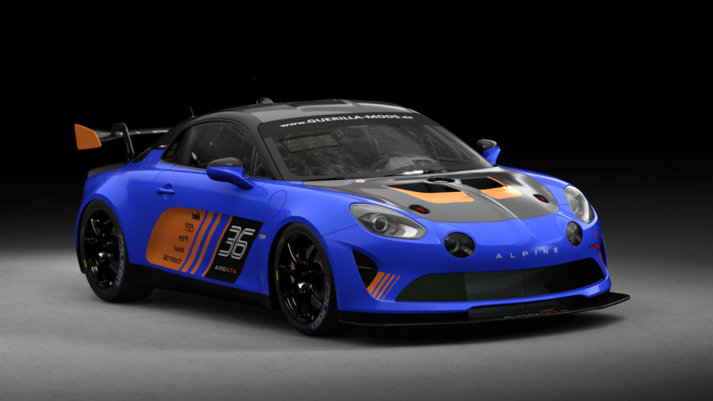 Alpine A110 GT4, skin rm_alpine_36