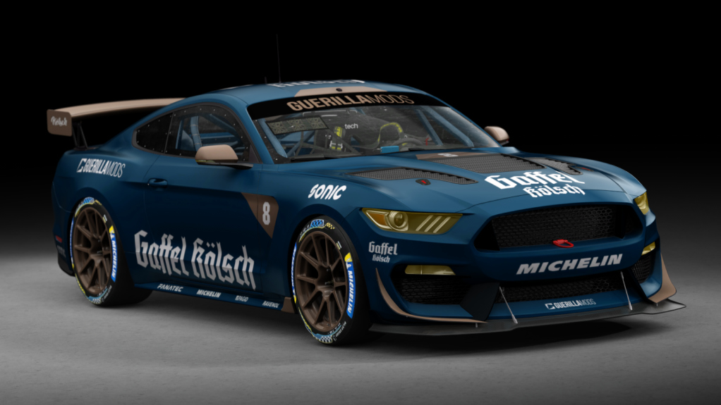 Ford Mustang GT4, skin 8_gaffel