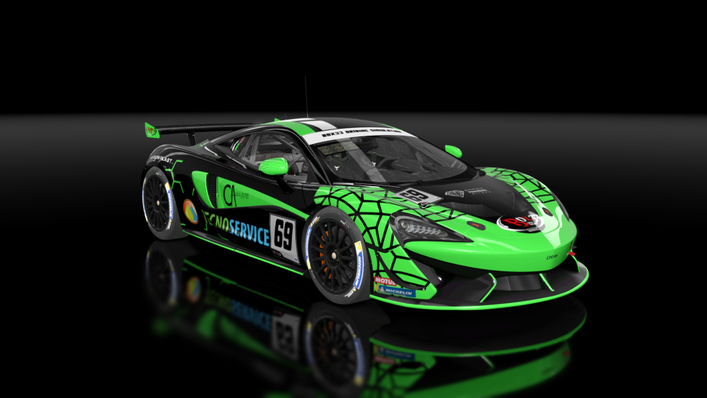 McLaren 570S GT4, skin LICS_GT4_PREVITALI_69