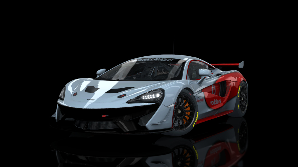 McLaren 570S GT4, skin luca_gallo