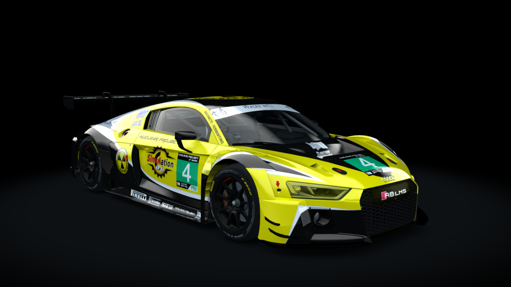 Audi R8 LMS 2016, skin 4_Nuclear_Project