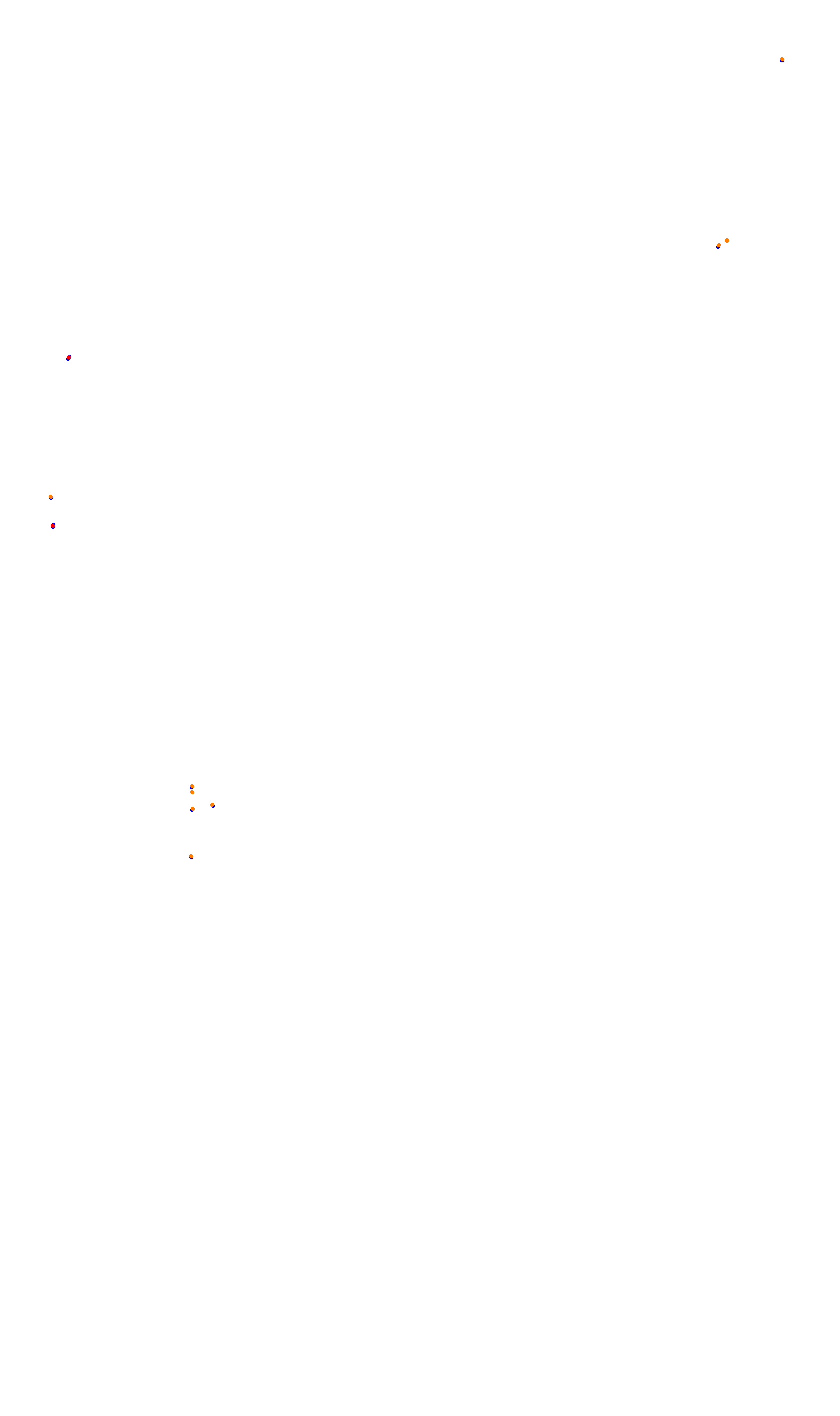 Monza collisions