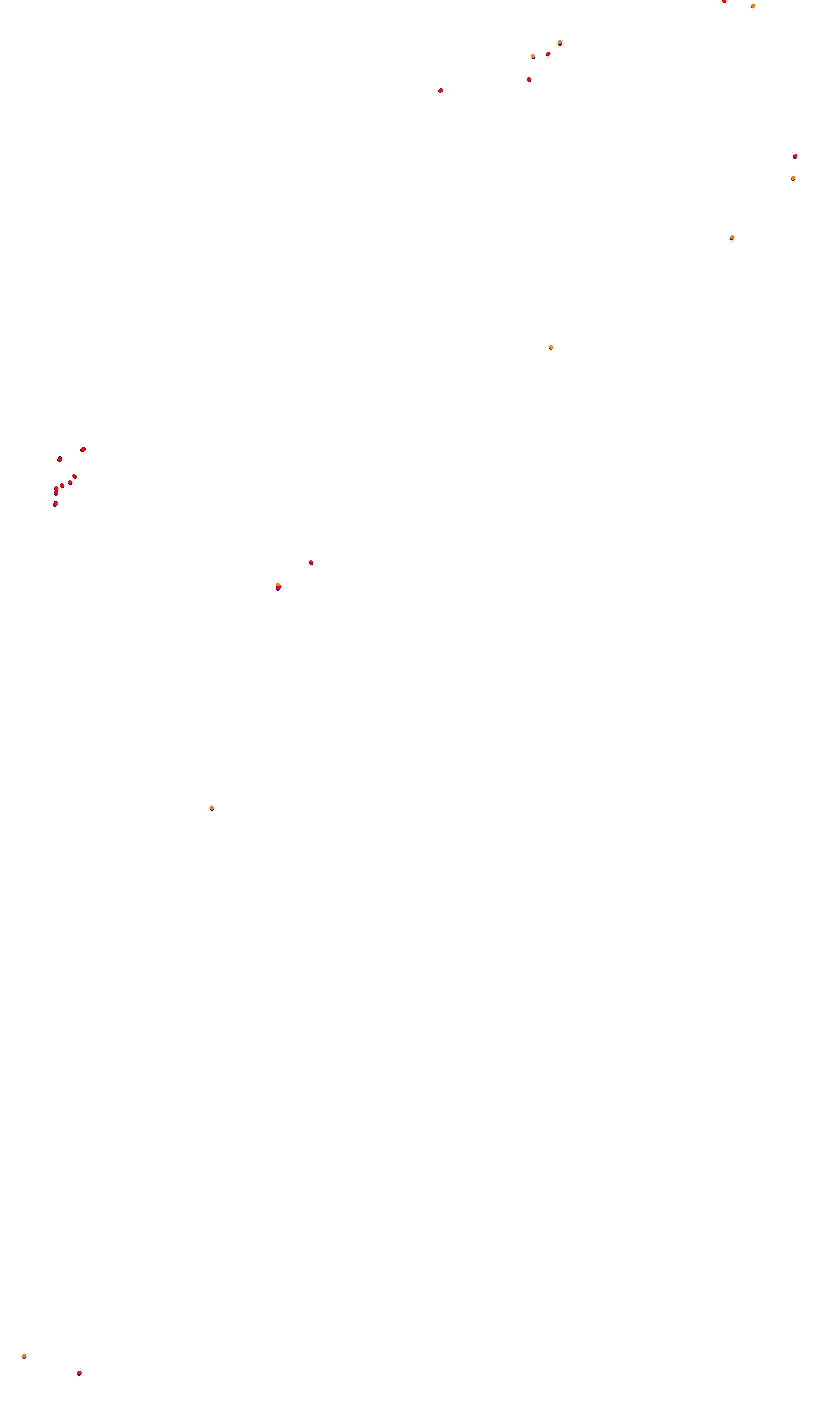 Monza collisions