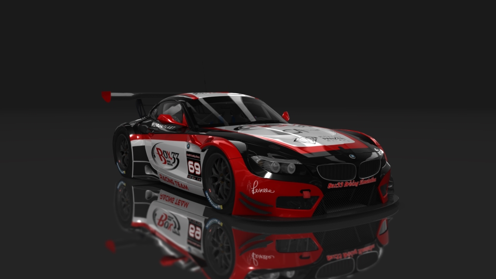 BMW Z4 GT3, skin BOX33 RACING TEAM