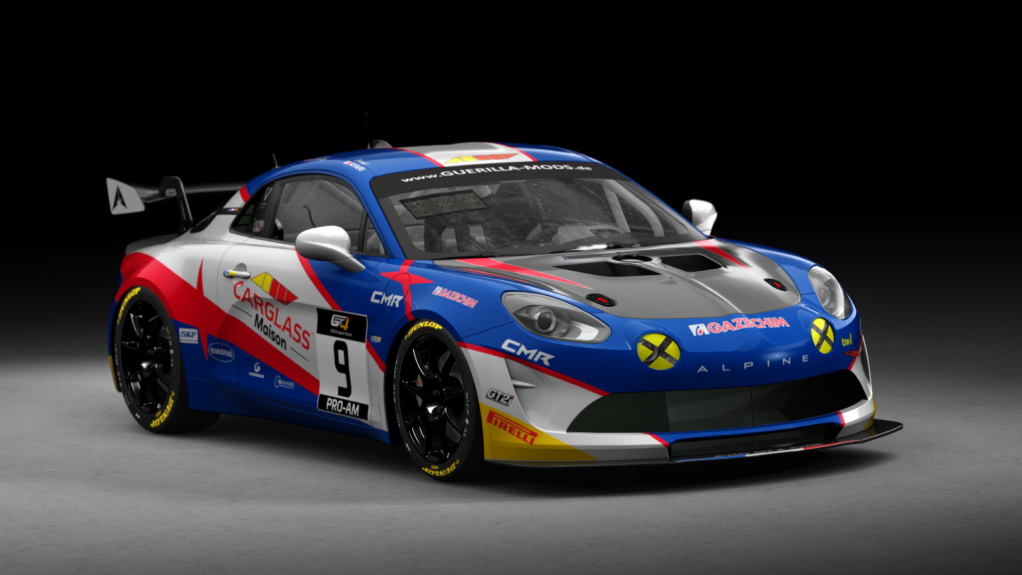 Alpine A110 GT4, skin rm_gt4_european_series_2019_cmr_9