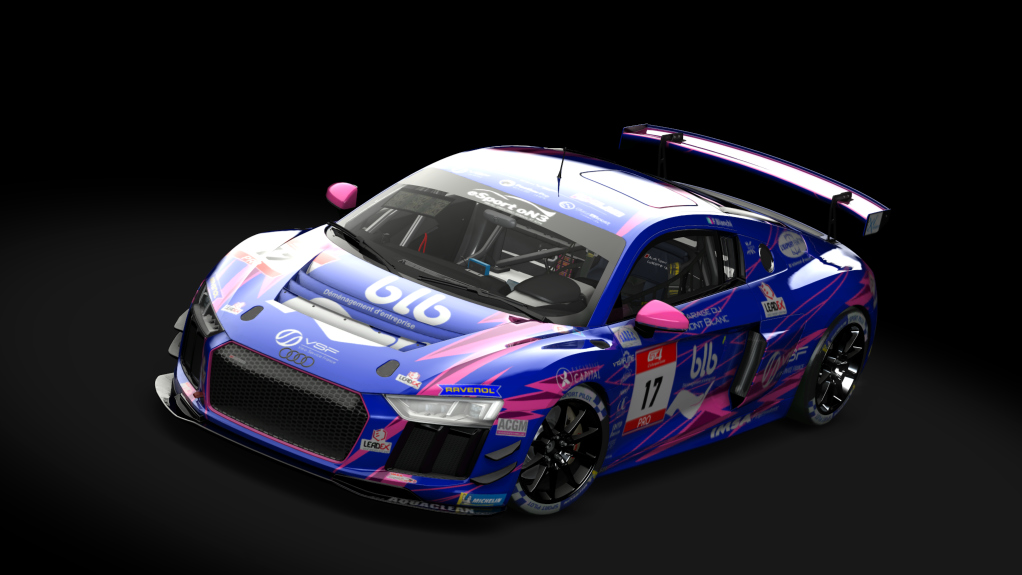 Audi R8 LMS GT4, skin francesco_bianchi_17