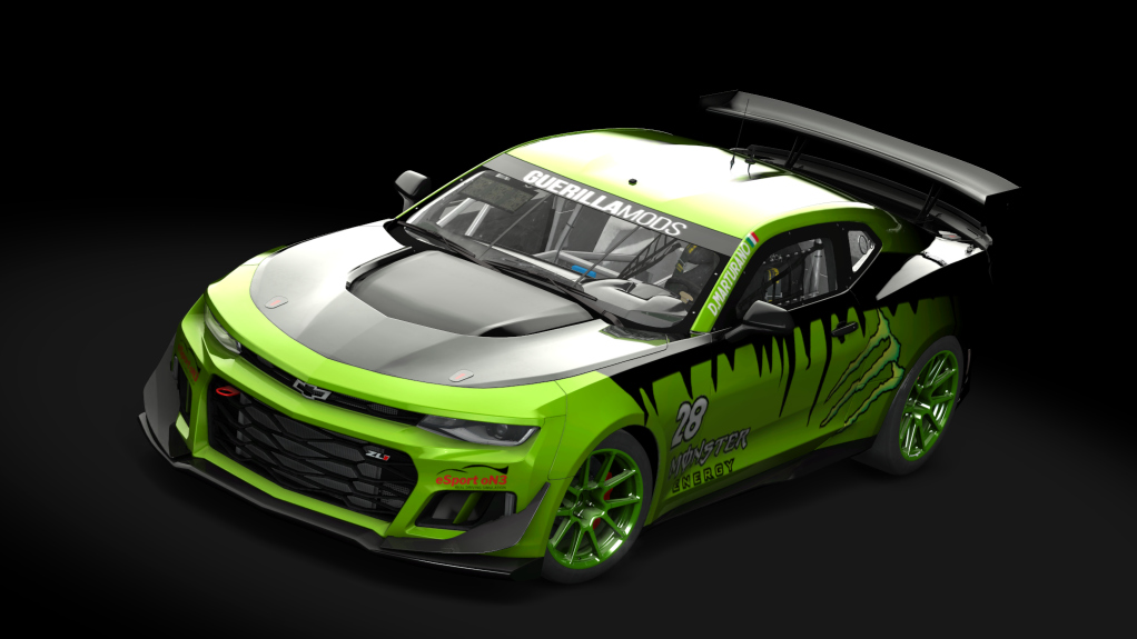 Chevrolet Camaro GT4.R, skin damiano_marturano