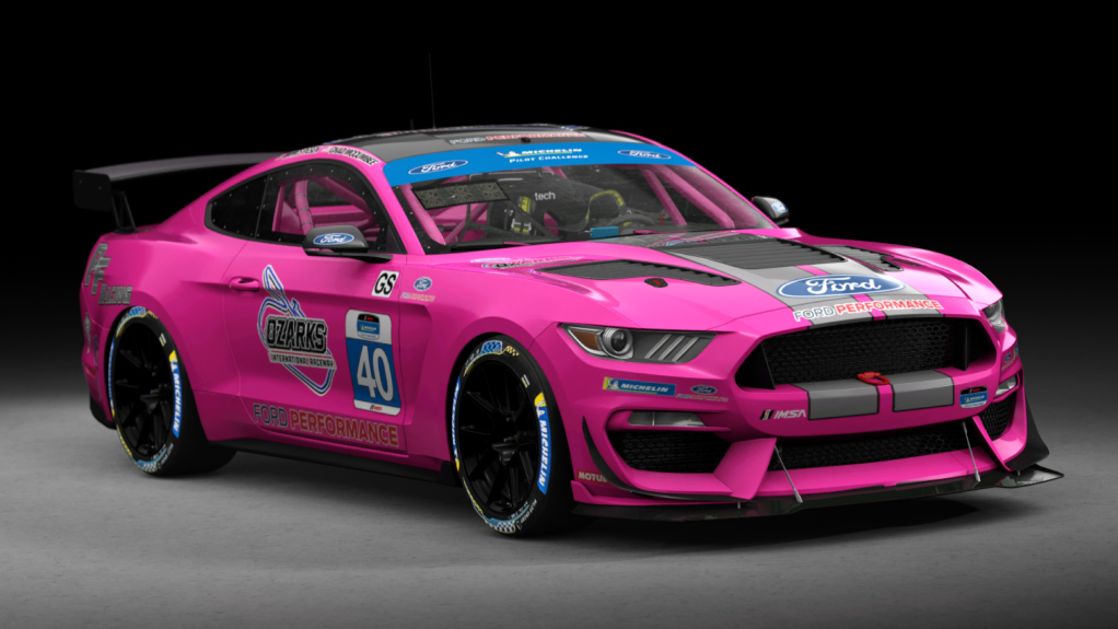 Ford Mustang GT4, skin PF_Racing_40