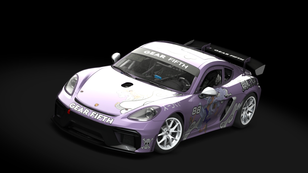 Porsche 718 Cayman GT4 Clubsport, skin alessio_miceli_82_gt4naz