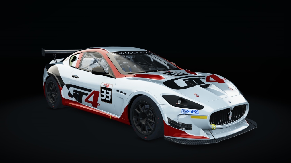 Maserati GranTurismo MC GT4, skin 00_official