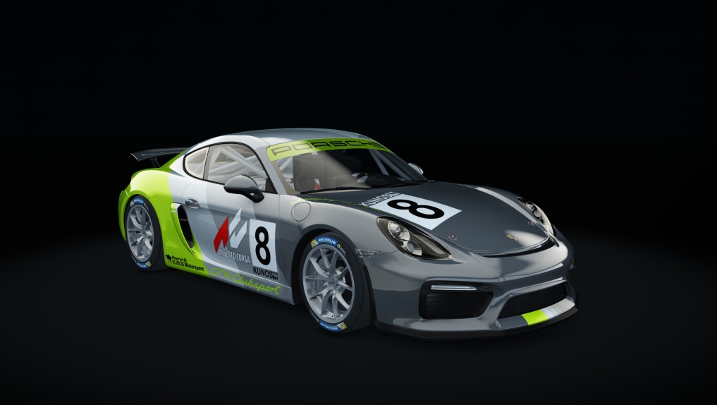 Porsche Cayman GT4 Clubsport, skin 08_cup_08