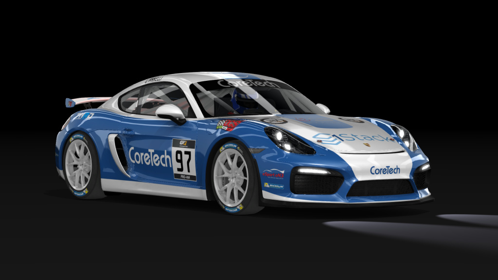 Porsche Cayman GT4 Clubsport, skin oN3_Giammarco_Iannelli