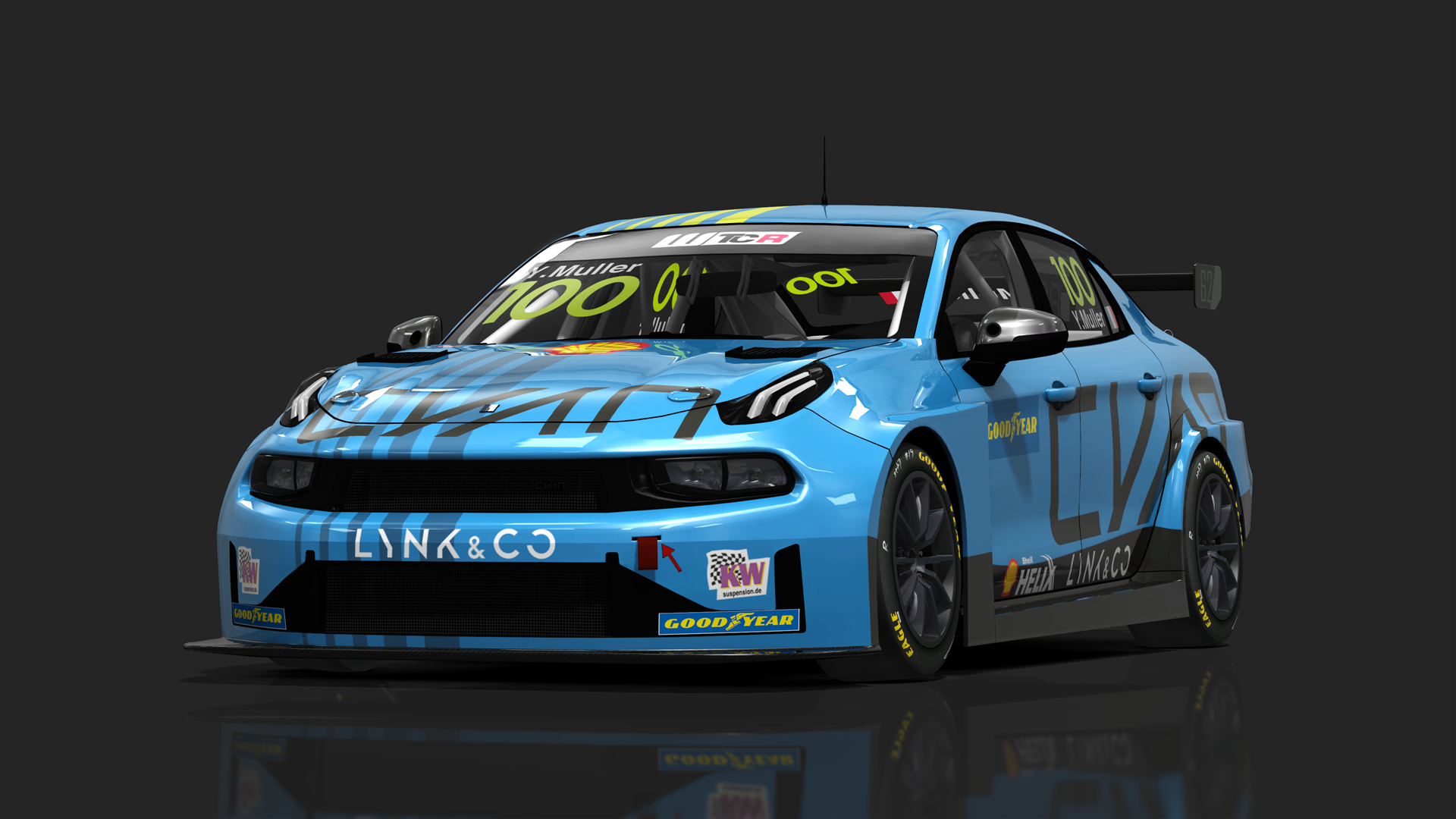 Lynk & Co 03 TCR, skin 100 - Yvan Muller