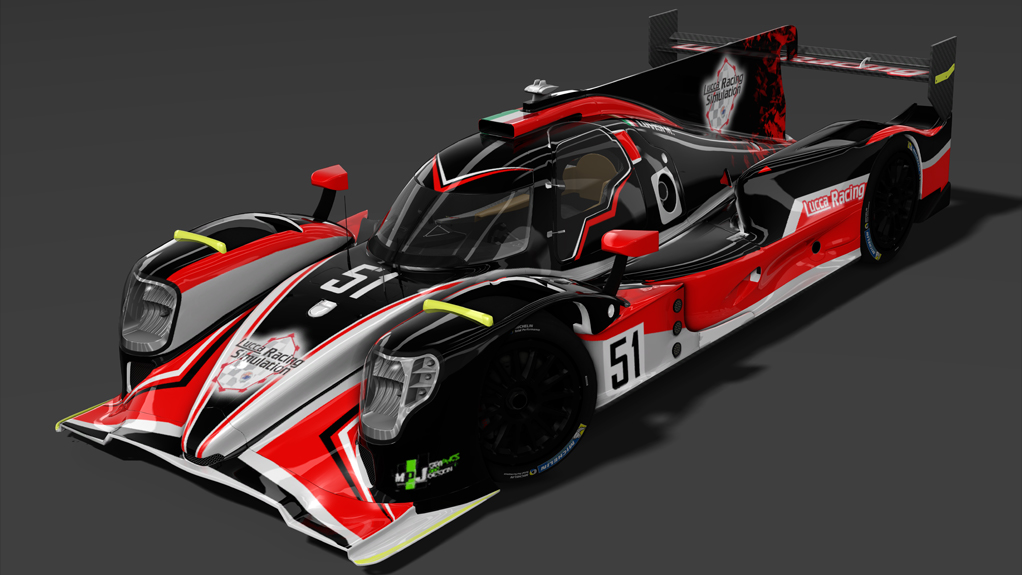 2022 Oreca 07 LMP2, skin team lucca 51