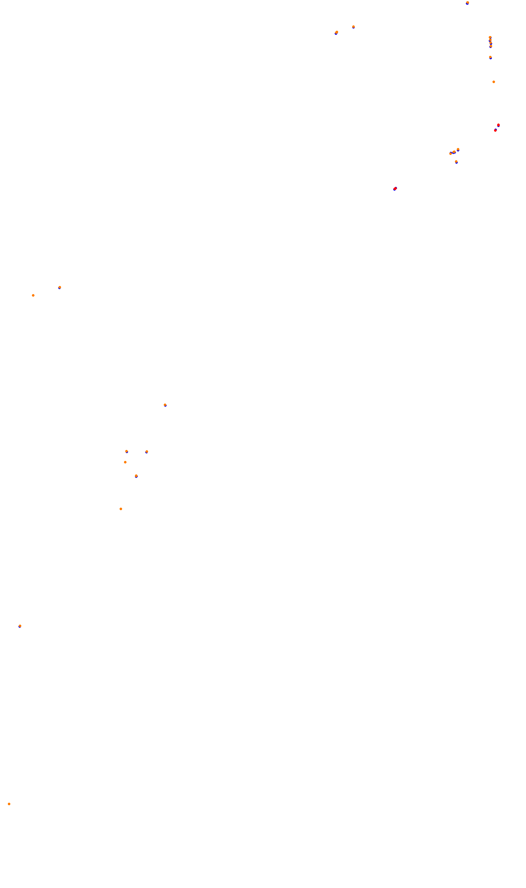 Monza OSRW collisions