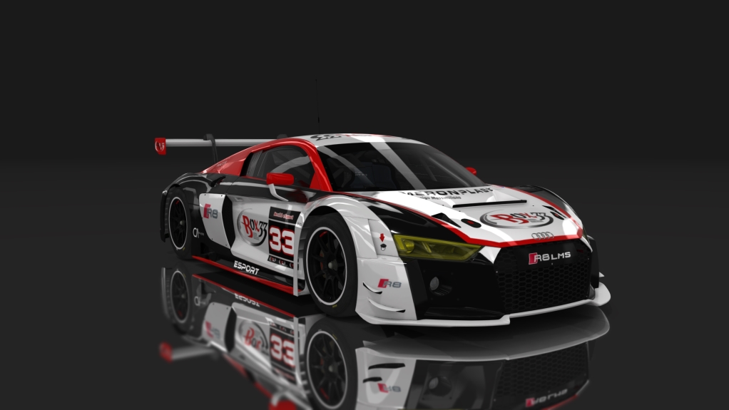 Audi R8 LMS 2016, skin BOX33 ESPORT