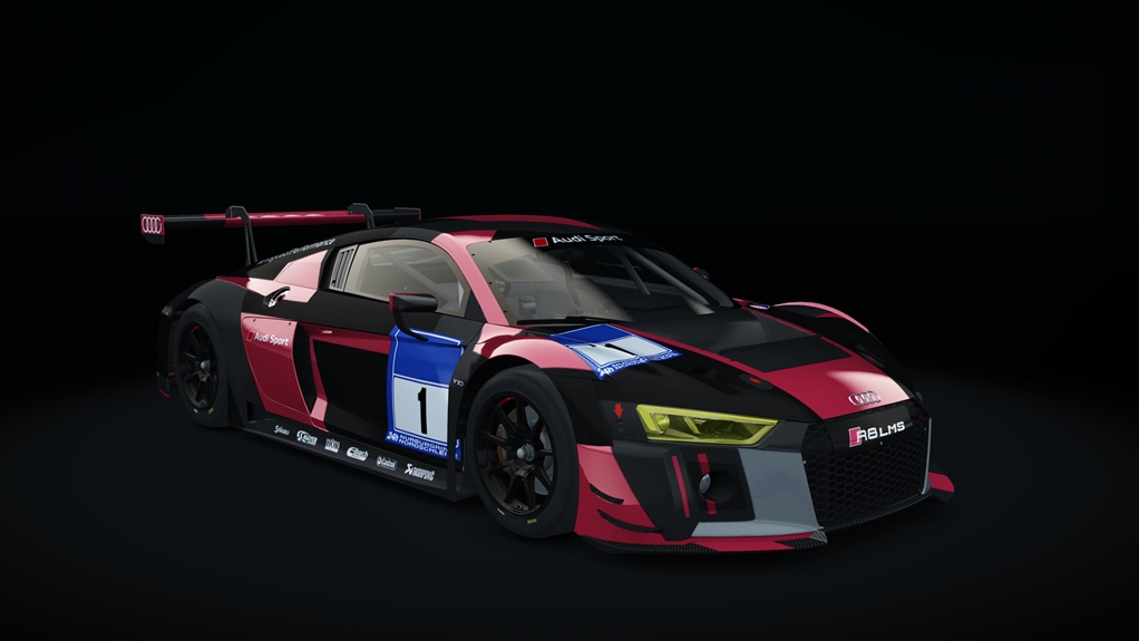 Audi R8 LMS 2016, skin D2D Racing