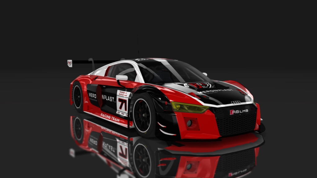 Audi R8 LMS 2016, skin MERONPLAST RACING TEAM