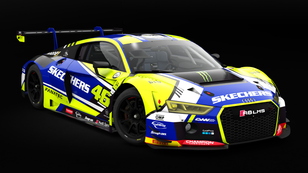 Audi R8 LMS 2016, skin l&m_rt