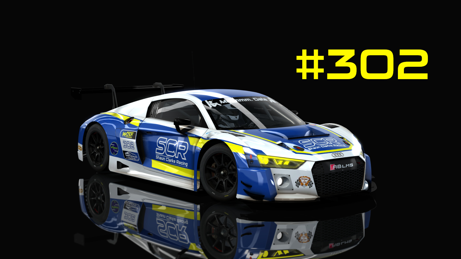 Audi R8 LMS 2016, skin wss_team_livery_7cb2ede928