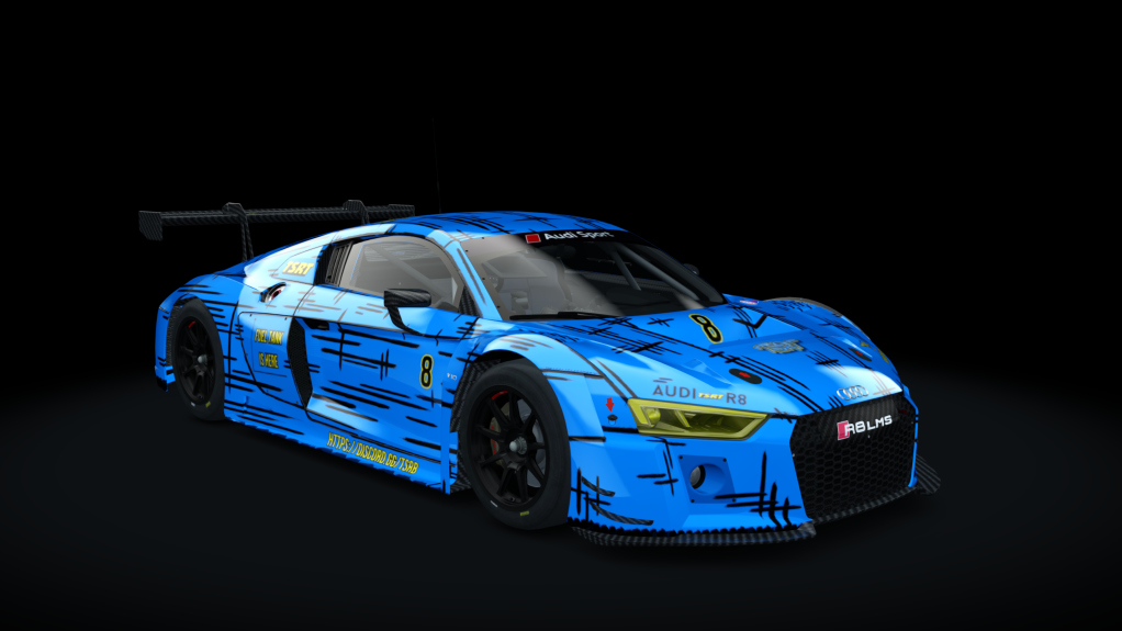 Audi R8 LMS 2016, skin wss_team_livery_d46b8d2d26