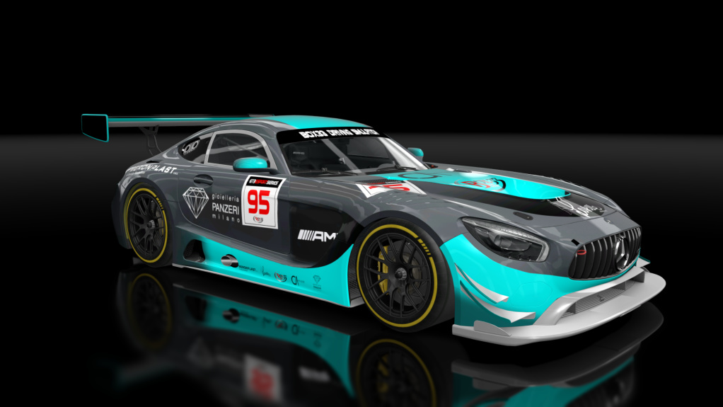 Mercedes-Benz AMG GT3, skin ALCOLEMON RACING TEAM