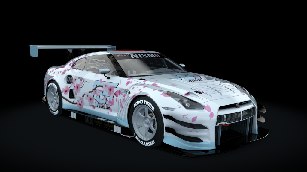 Nissan GT-R GT3, skin fps_italia_fuji_nissan