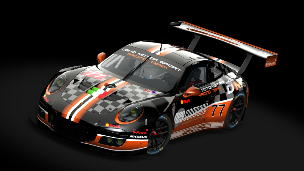 Porsche 911 GT3 R 2016, skin DEKO_MOTORSPORT