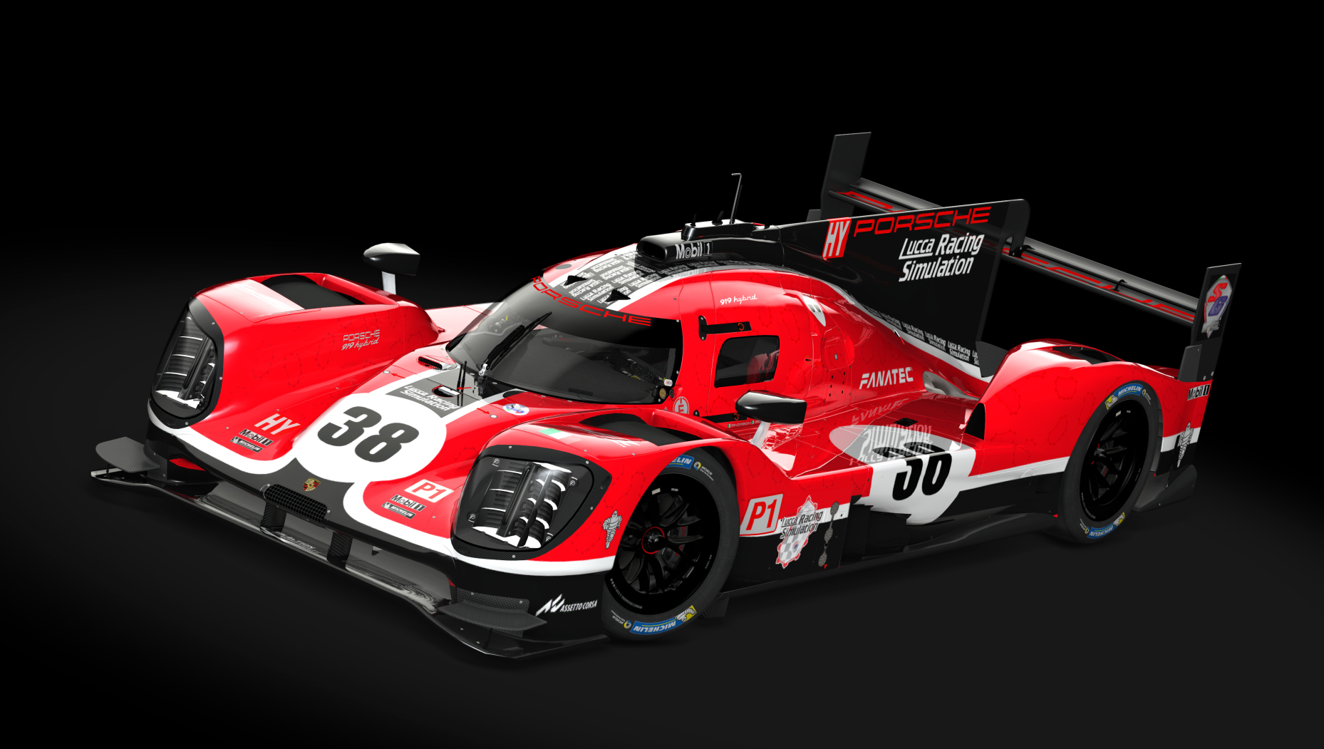 Porsche 919 Hybrid 2016, skin LUCCA 3