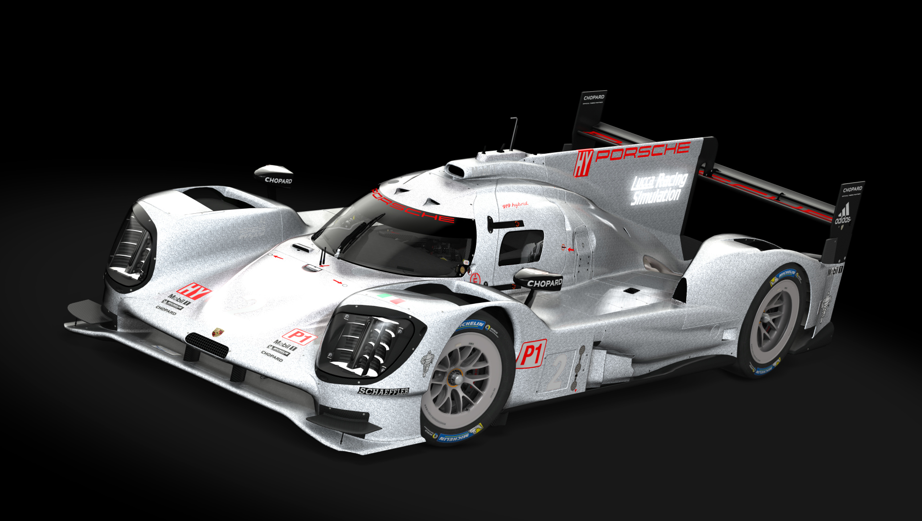 Porsche 919 Hybrid 2016, skin LUCCA-1