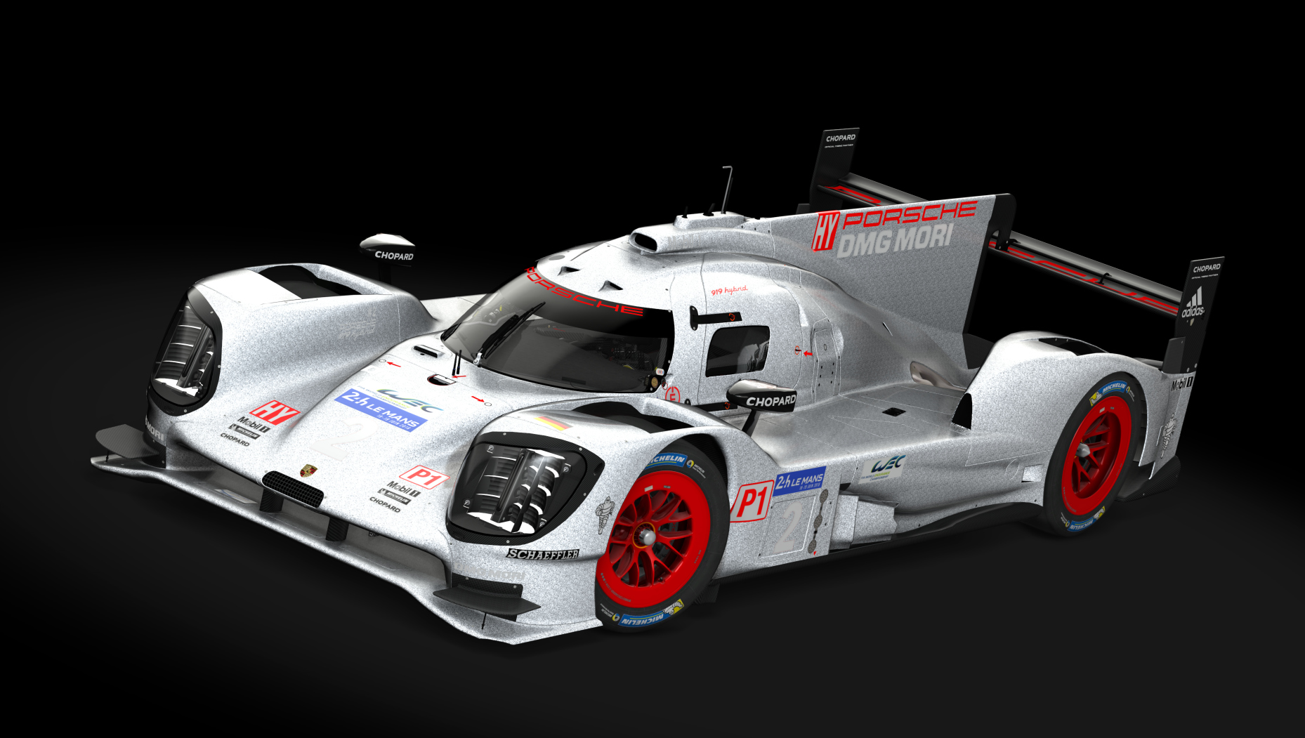 Porsche 919 Hybrid 2016, skin LUCCA-3