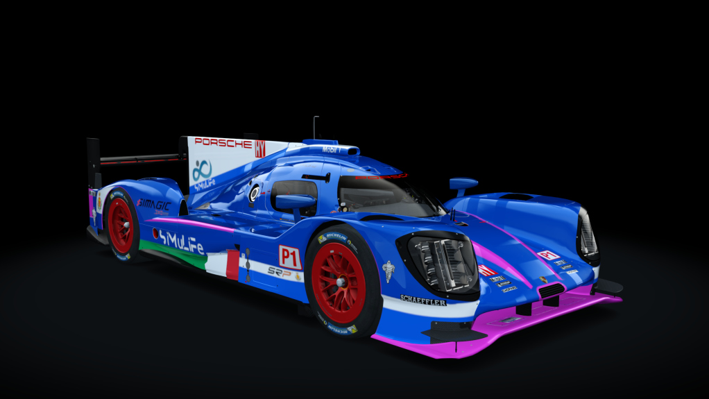 Porsche 919 Hybrid 2016, skin SimuLife 2