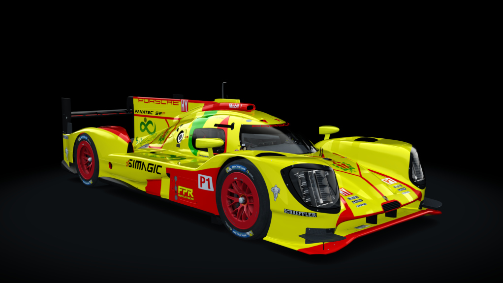 Porsche 919 Hybrid 2016, skin SimuLife