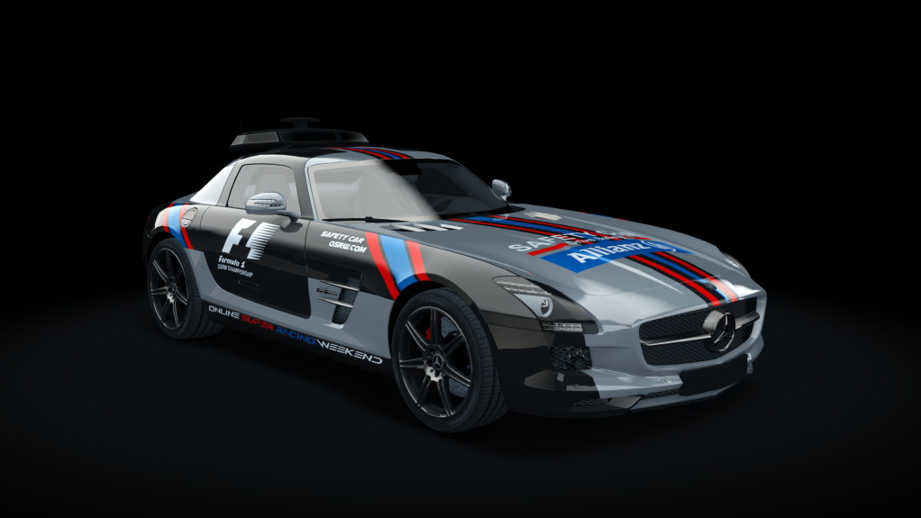 Mercedes SLS Safety Car, skin OSRW_SC_F1