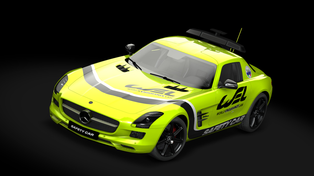 Mercedes SLS Safety Car, skin lics_safety_wel