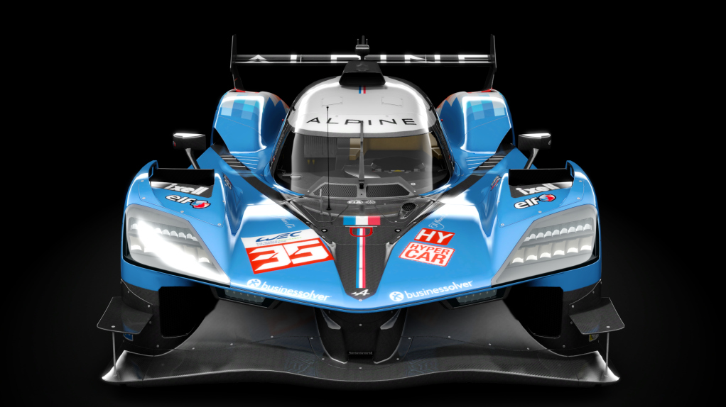 Alpine A424, skin 2024 WEC #35 Qatar