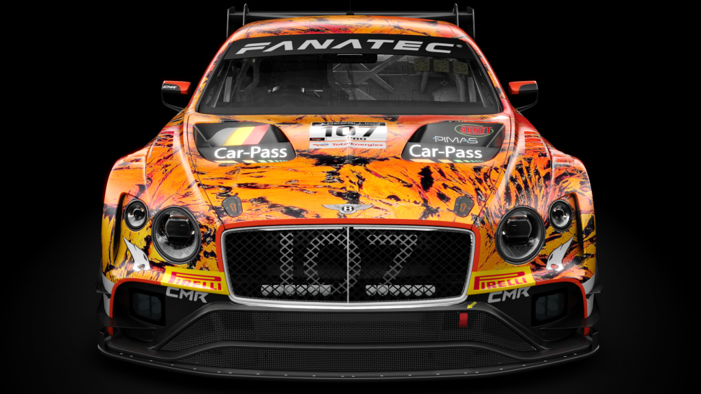 Bentley Continental GT3, skin 2022_24hSpa_CMR_107