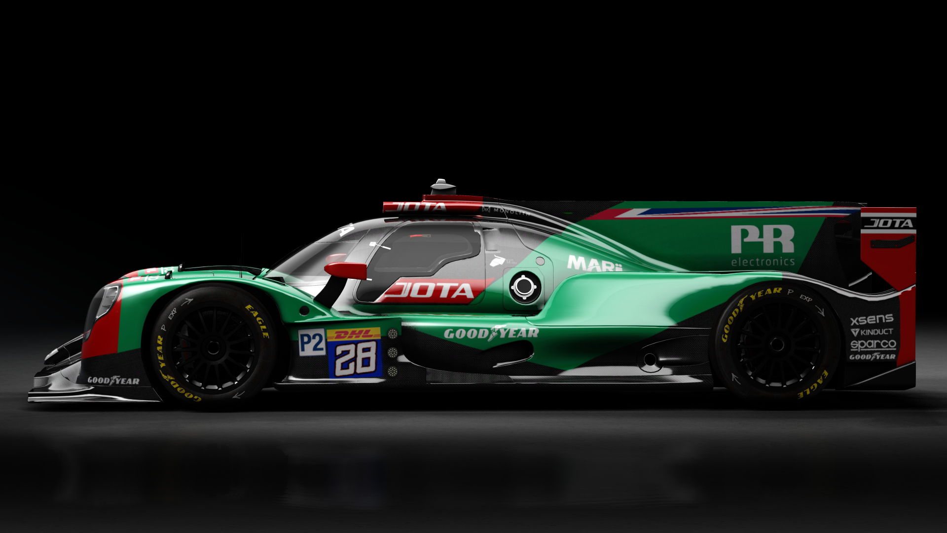 2022 Oreca 07 LMP2, skin 2022 #28 Jota Sport WEC