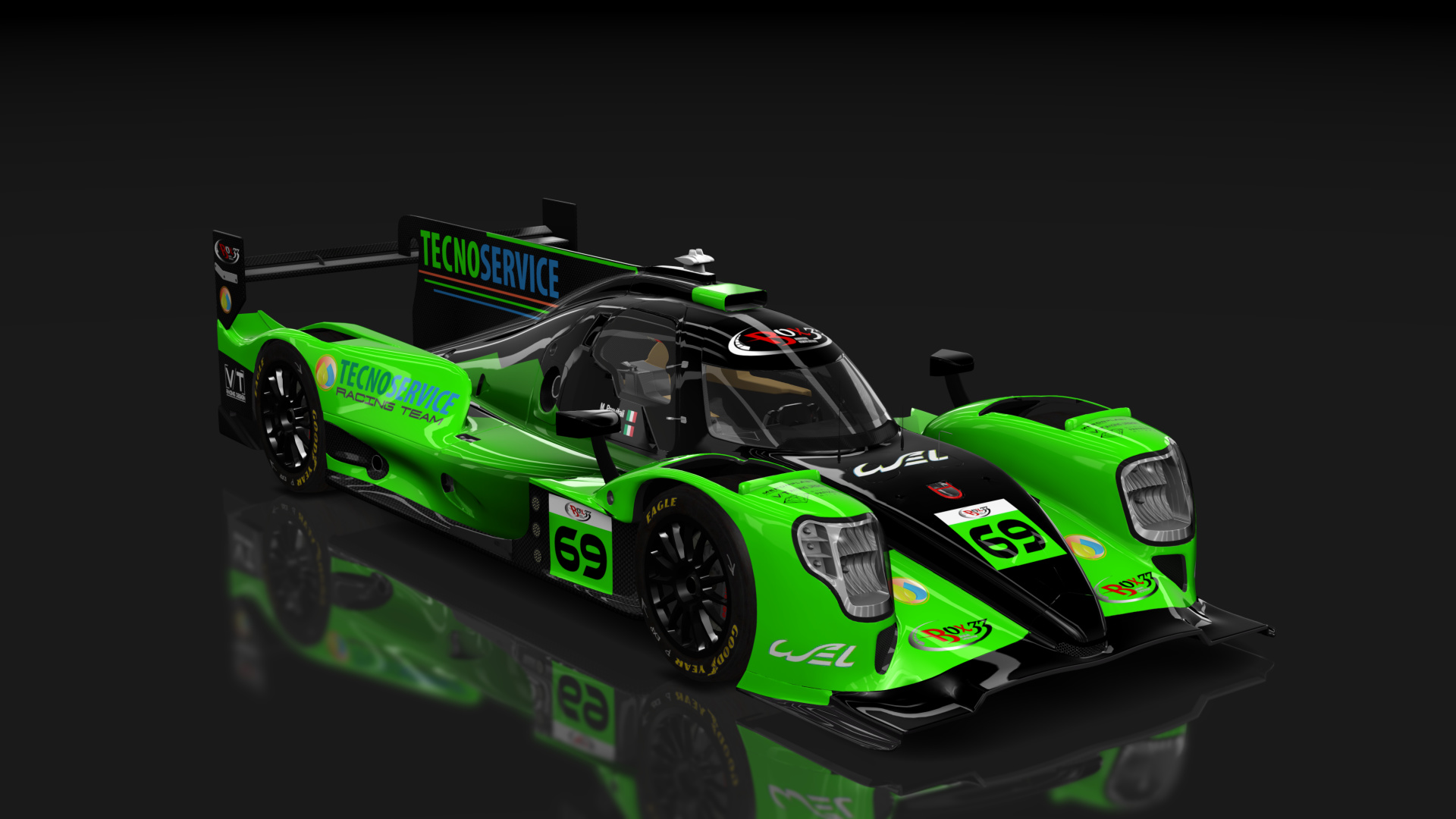 2022 Oreca 07 LMP2, skin TECNOSERVICE RACING TEAM