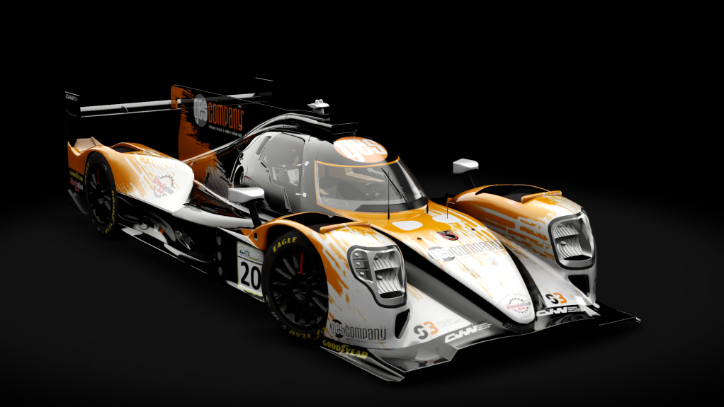 2022 Oreca 07 LMP2, skin deko_motorsport