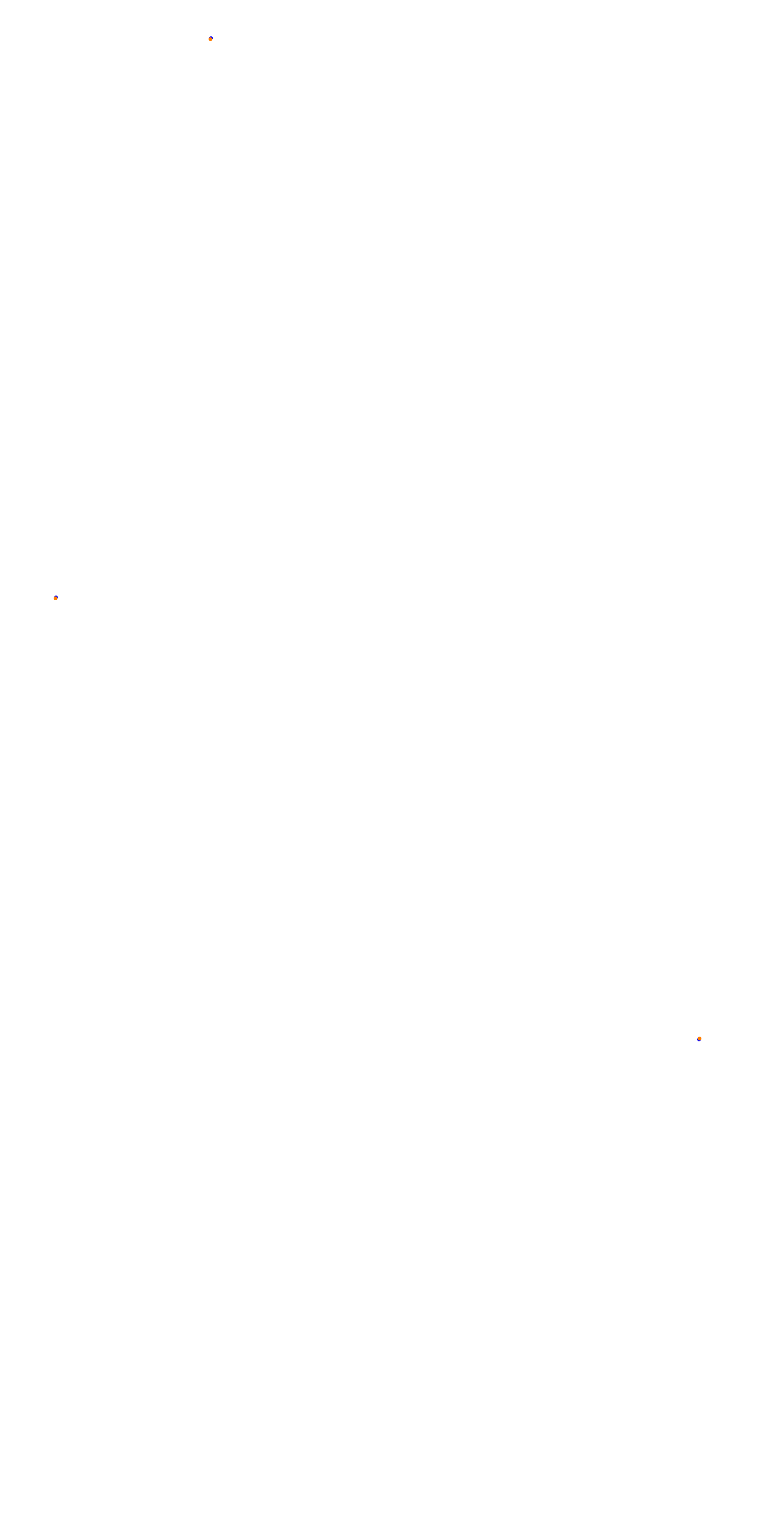 Circuit de la Sarthe (Le Mans) Night collisions