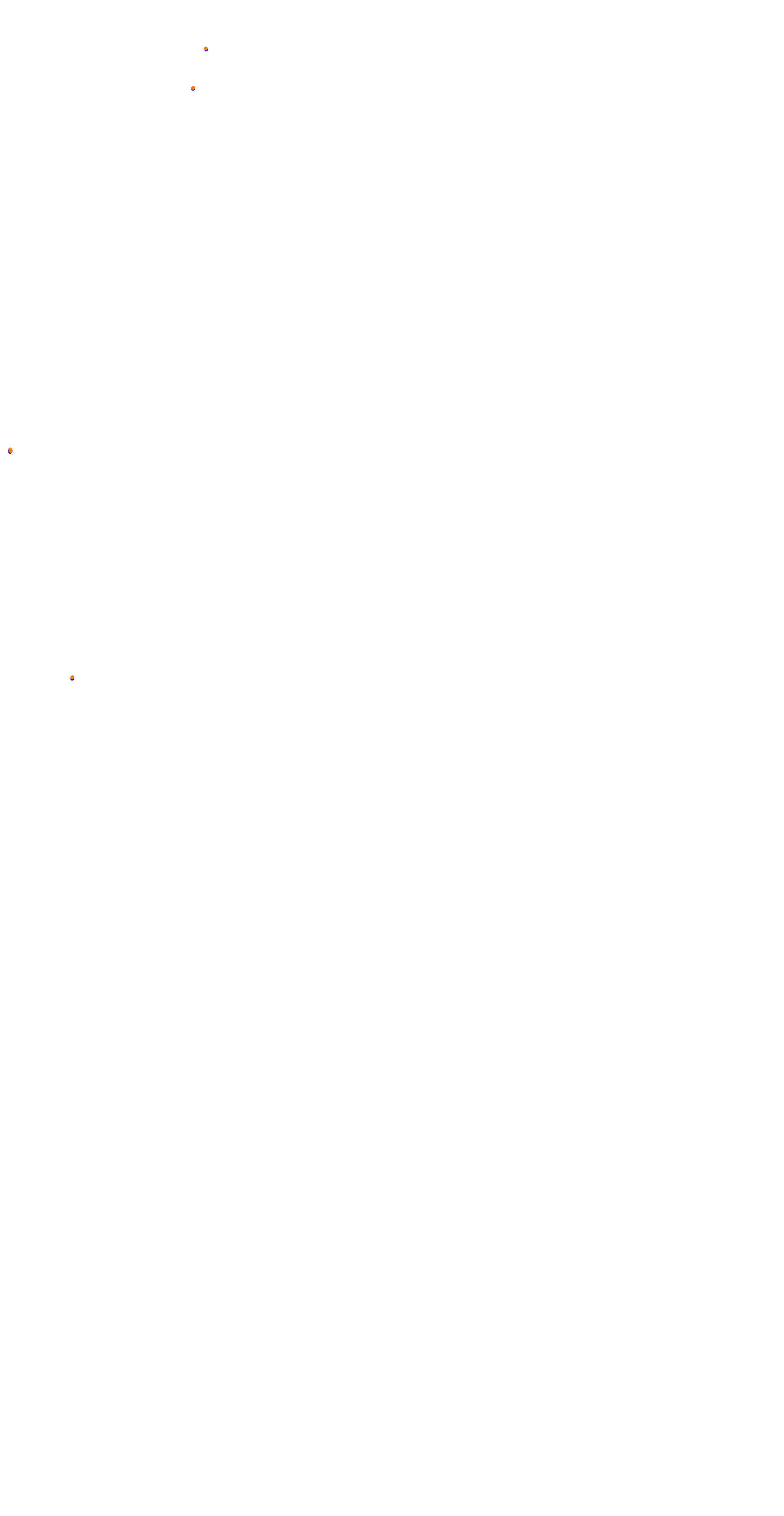 Circuit de la Sarthe (Le Mans) Night collisions